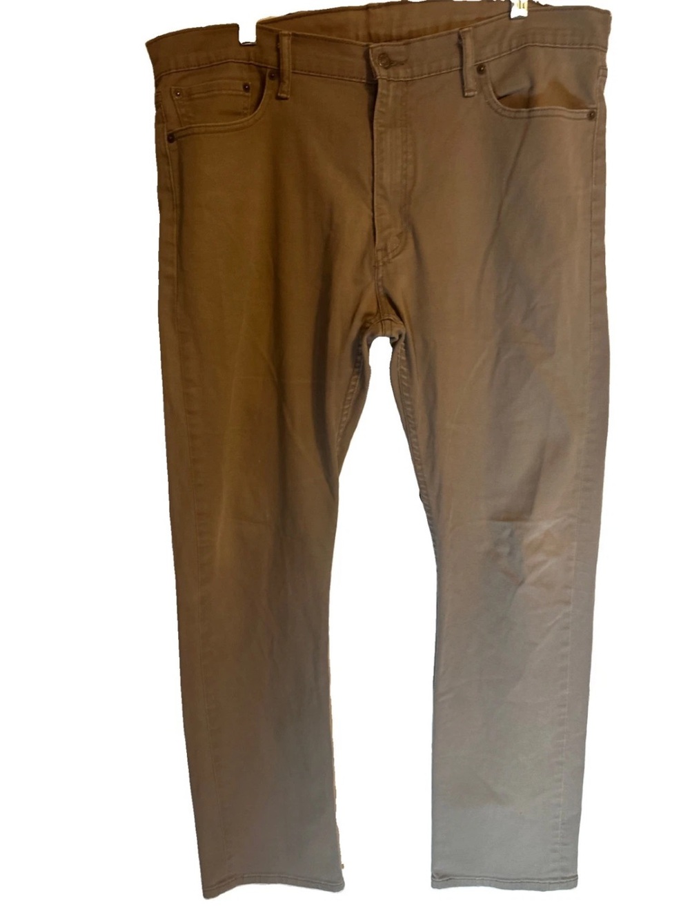 Levi's Men's Brown Slim Straight Jeans